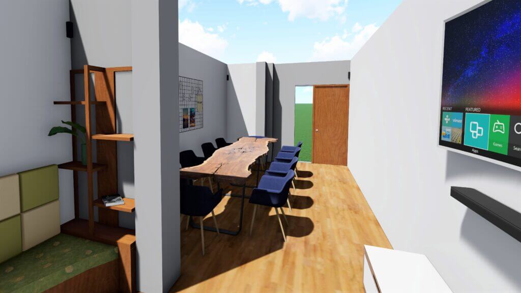 White Wolf Interiors CMB Portfolio - Student lounge